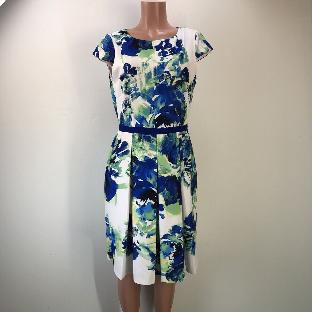 Alex Marie Floral Blue Flare - Picture 10 of 14